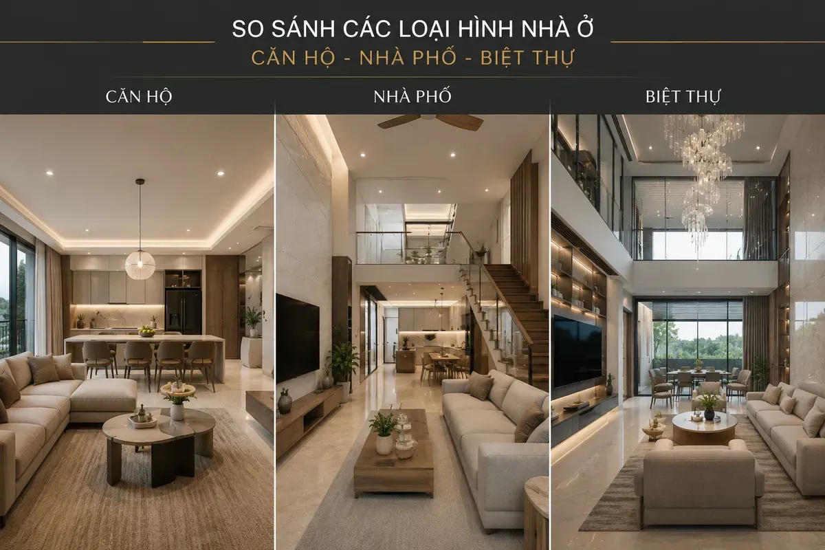 Giải pháp thiết kế phù hợp cho chung cư, nhà phố và biệt thự.