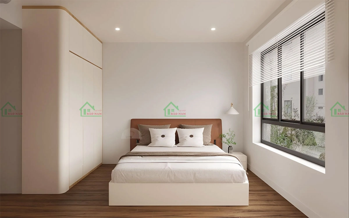Thiết kế phòng ngủ với những chi tiết đơn giản, tinh tế