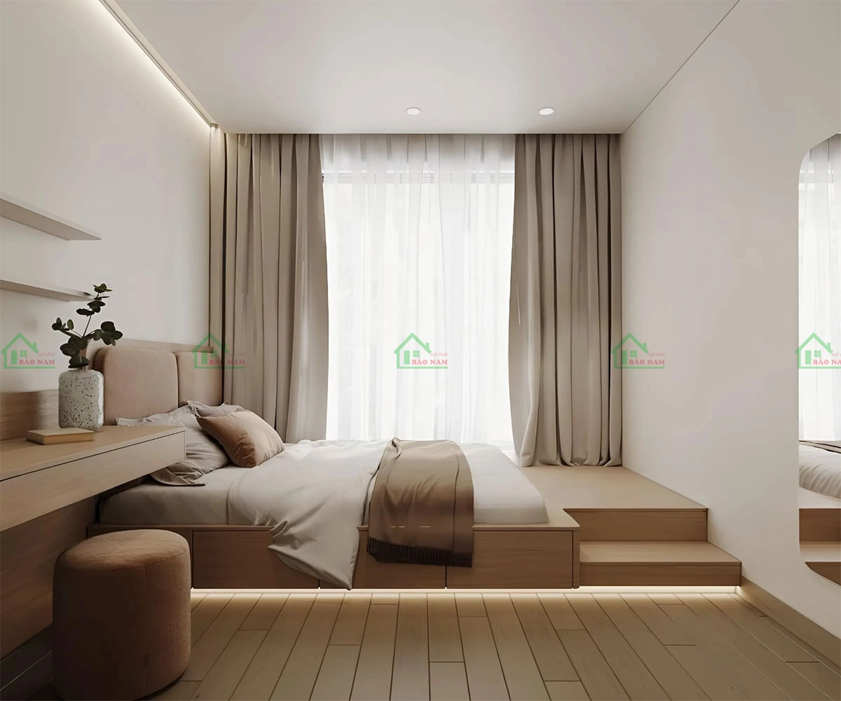 Thiết kế phòng ngủ với những chi tiết thủ công, độc đáo