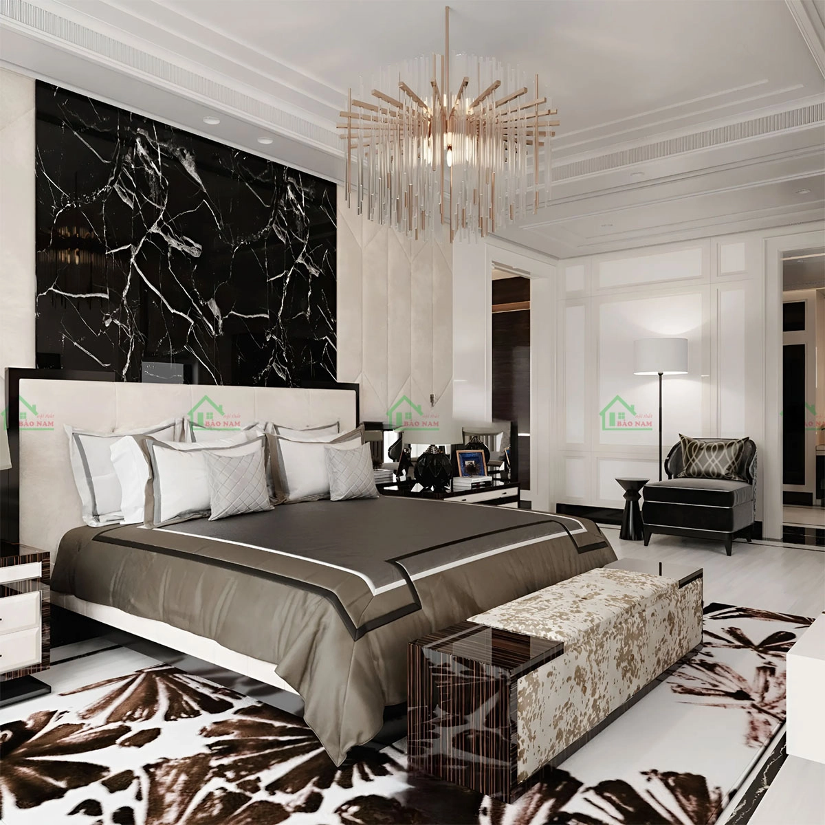 Phong cách Classic, tạo sự ấm cúng và sang trọng cho phòng ngủ
