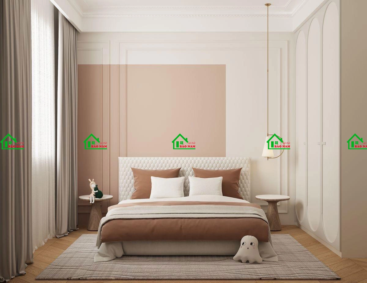 Mẫu thiết kế phòng ngủ đẹp phong cách Tân cổ điển