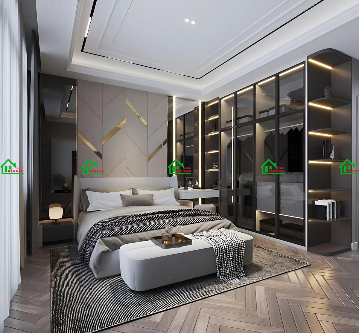 Thiết kế nội thất phòng ngủ đẹp