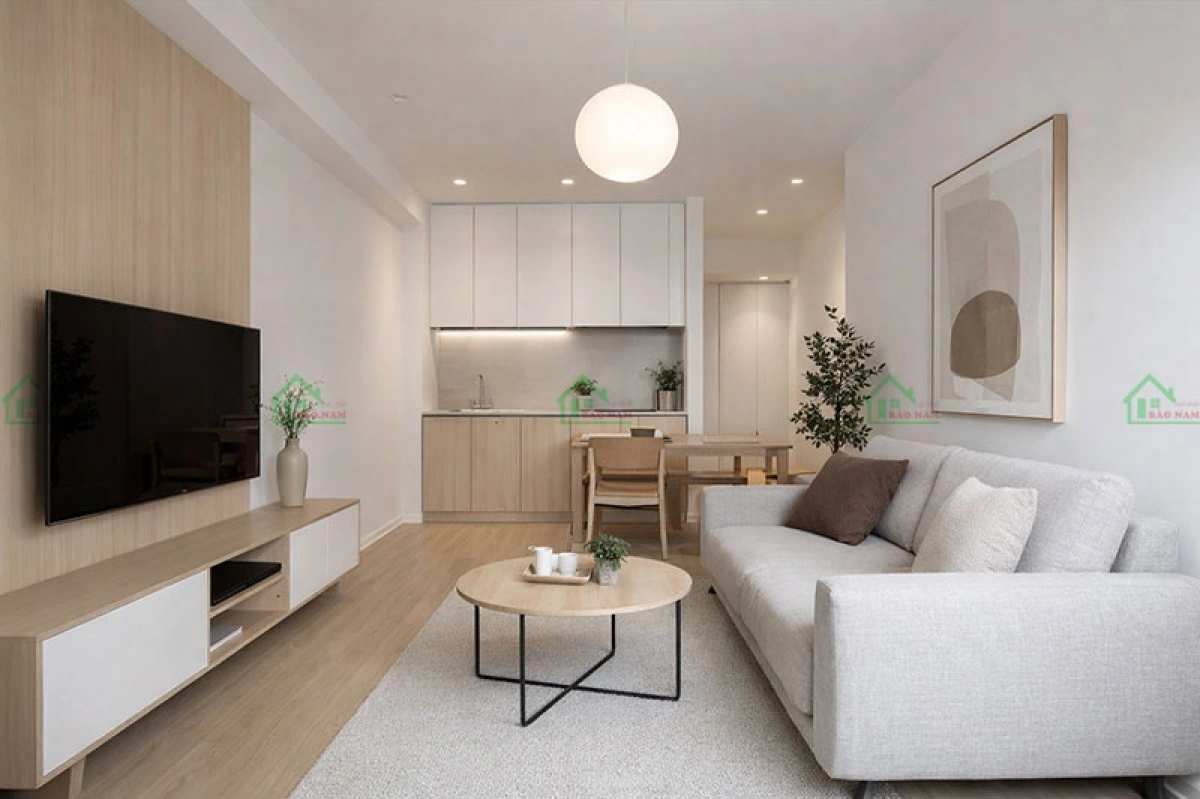 Thiết kế thi công nội thất tối giản trọn gói