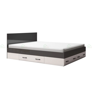 GIƯỜNG GỖ CÔNG NGHIỆP MDF GN41​​​​​​​