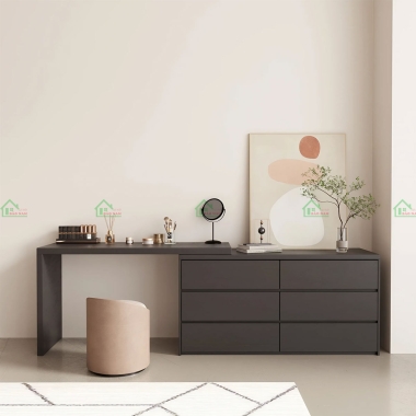 BÀN TRANG ĐIỂM GỖ ĐẸP BTD09​​​​​​​