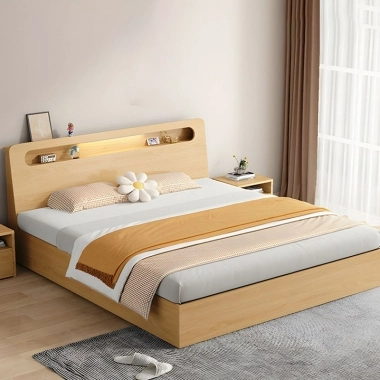 GIƯỜNG NGỦ GỖ CÔNG NGHIỆP AN CƯỜNG GN17​​​​​​​