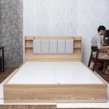 GIƯỜNG NGỦ GỖ CÔNG NGHIỆP GN07​​​​​​​