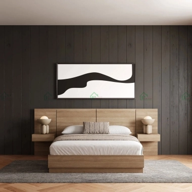 GIƯỜNG NGỦ GỖ CÔNG NGHIỆP GN37​​​​​​​