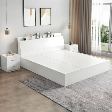 GIƯỜNG NGỦ GỖ CÔNG NGHIỆP HIỆN ĐẠI GN18