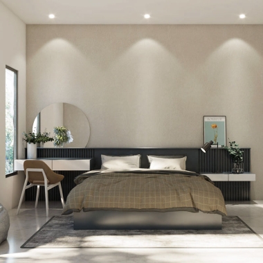 GIƯỜNG NGỦ GỖ CÔNG NGHIỆP HIỆN ĐẠI GN23