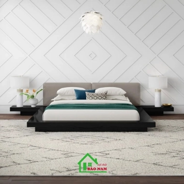 GIƯỜNG NGỦ GỖ CÔNG NGHIỆP HIỆN ĐẠI GN27​​​​​​​