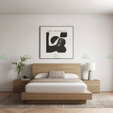 GIƯỜNG NGỦ GỖ GIÁ RẺ GN38