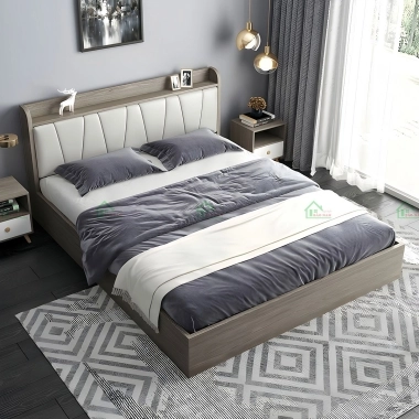 GIƯỜNG NGỦ GỖ GIÁ RẺ GN52​​​​​​​