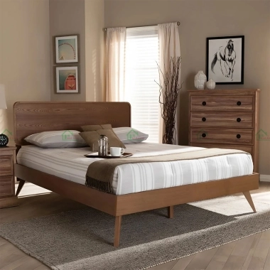 GIƯỜNG NGỦ GỖ SỒI TỰ NHIÊN GTN29​​​​​​​