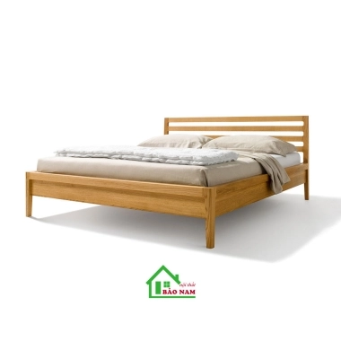 GIƯỜNG NGỦ GỖ TỰ NHIÊN ĐẸP GTN7​​​​​​​