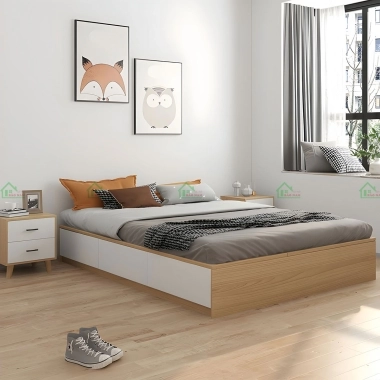 GIƯỜNG NGỦ KHÔNG ĐẦU GIƯỜNG ĐẸP GN51​​​​​​​