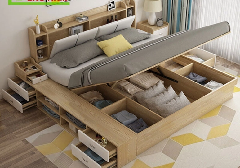                              20+ Mẫu Giường Ngủ Thông Minh Đa Năng Phù Hợp Nhiều Phong Cách