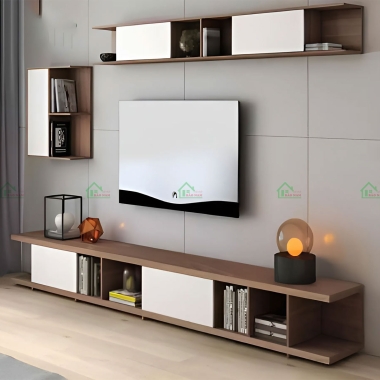 KỆ TIVI GỖ CÔNG NGHIỆP HIỆN ĐẠI PK44​​​​​​​