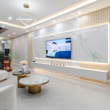 KỆ TIVI TREO TƯỜNG PHÒNG KHÁCH HIỆN ĐẠI PK56​​​​​​​