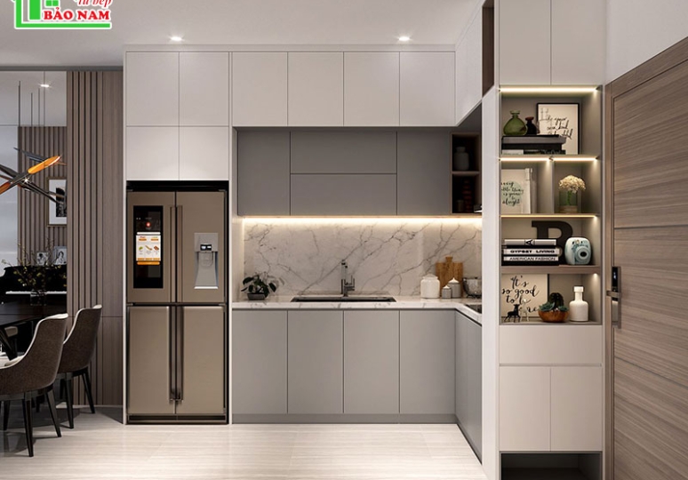 Kích Thước Tủ Bếp Trên Tiêu Chuẩn Với Vóc Dáng Người Việt