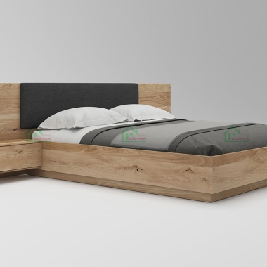 MẪU GIƯỜNG HỘP GỖ TỰ NHIÊN ĐẸP HIỆN ĐẠI GTN19​​​​​​​