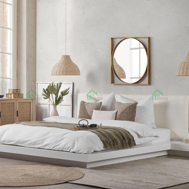 MẪU GIƯỜNG NGỦ GỖ MDF KIỂU NHẬT ĐẸP HIỆN ĐẠI GN30​​​​​​​