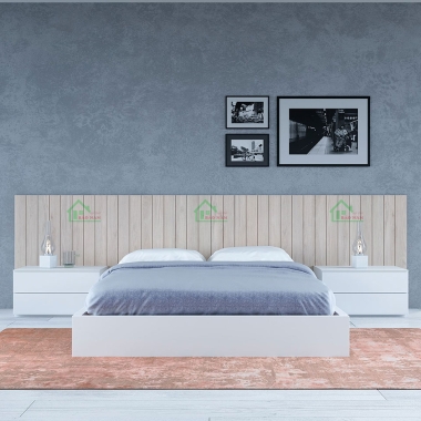 MẪU GIƯỜNG NGỦ GỖ CÔNG NGHIỆP AN CƯỜNG GIÁ RẺ GN32