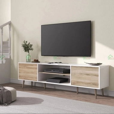 MẪU KỆ TIVI CHÂN GỖ ĐẸP HIỆN ĐẠI PK27​​​​​​​