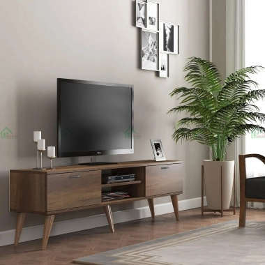 MẪU KỆ TIVI GỖ CÔNG NGHIỆP MDF CÓ CHÂN ĐẸP HIỆN ĐẠI PK26​​​​​​​