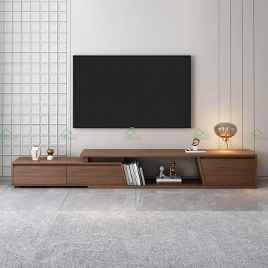 MẪU KỆ TIVI GỖ CÔNG NGHIỆP MDF MELAMINE VÂN GỖ HIỆN ĐẠI ĐẸP PK40​​​​​​​