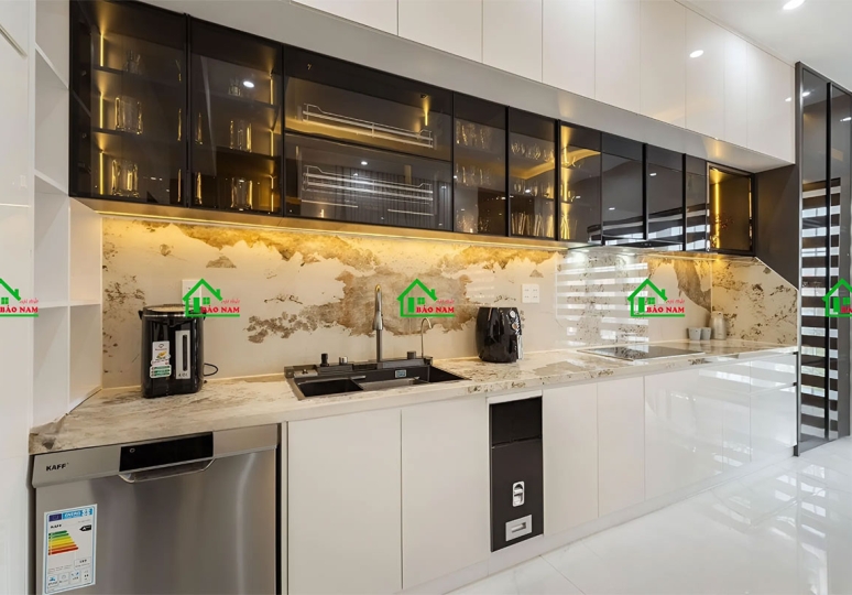 100+ Mẫu Tủ Bếp Acrylic An Cường Cao Cấp, Hiện Đại, Chất Lượng