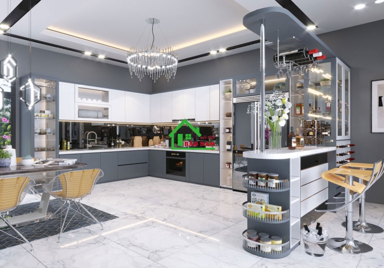 99+ Mẫu Tủ Bếp Đẹp, Hiện Đại Và Sang Trọng Nổi Bật Nhất Năm 2025