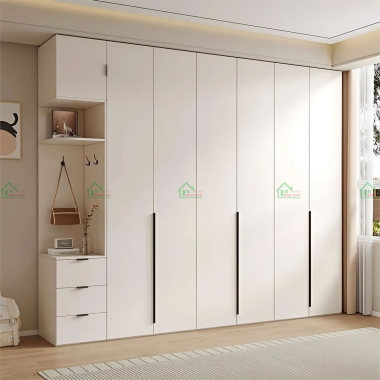 MẪU TỦ QUẦN ÁO GỖ CÔNG NGHIỆP ĐẸP HIỆN ĐẠI TA41​​​​​​​