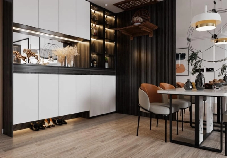                              Nội Thất Chung Cư 50m2 1PN