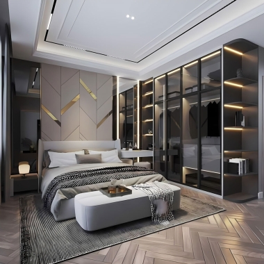 NỘI THẤT PHÒNG NGỦ ĐẸP HIỆN ĐẠI PN30​​​​​​​