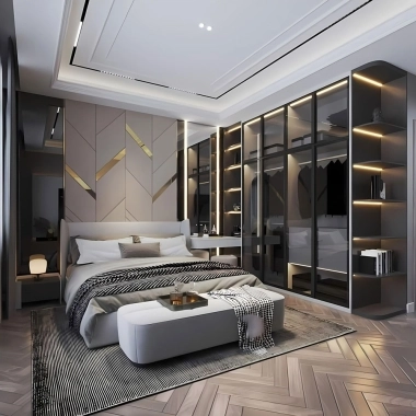 NỘI THẤT PHÒNG NGỦ ĐẸP HIỆN ĐẠI PN30​​​​​​​