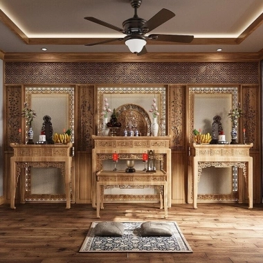 NỘI THẤT PHÒNG THỜ PT02​​​​​​​