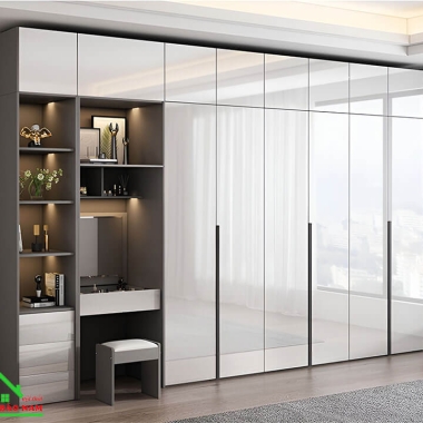TỦ QUẦN ÁO ACRYLIC BÓNG GƯƠNG HIỆN ĐẠI TAR08​​​​​​​