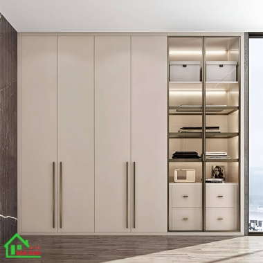 TỦ QUẦN ÁO GỖ AN CƯỜNG TA07​​​​​​​