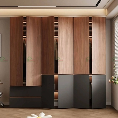 TỦ ÁO GỖ TỰ NHIÊN HIỆN ĐẠI, SANG TRỌNG TATN10​​​​​​​