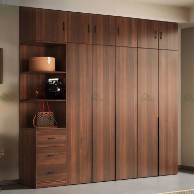 TỦ QUẦN ÁO GỖ TỰ NHIÊN HIỆN ĐẠI TATN42​​​​​​​