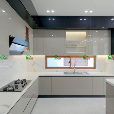 TỦ BẾP ACRYLIC AN CƯỜNG ĐẸP HIỆN ĐẠI TBA49