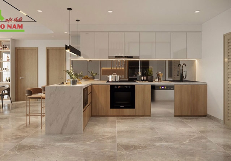 45+ Mẫu Tủ Bếp An Cường Đẹp Chất Lượng Hoàn Hảo Cho Phòng Bếp