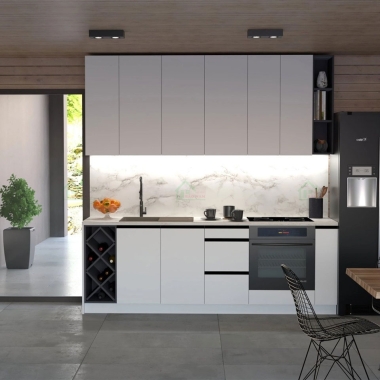 TỦ BẾP CHỮ I ĐẸP HIỆN ĐẠI TB58​​​​​​​