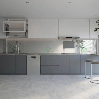 TỦ BẾP CHỮ I GIÁ RẺ ĐẸP TB80​​​​​​​