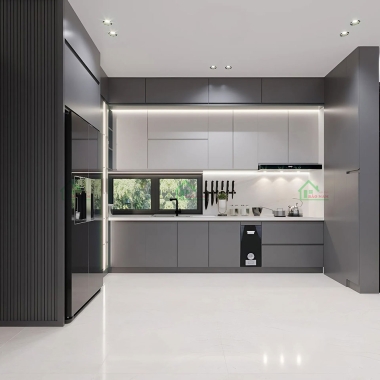 TỦ BẾP CHỮ I TB72 ĐẸP HIỆN ĐẠI​​​​​​​