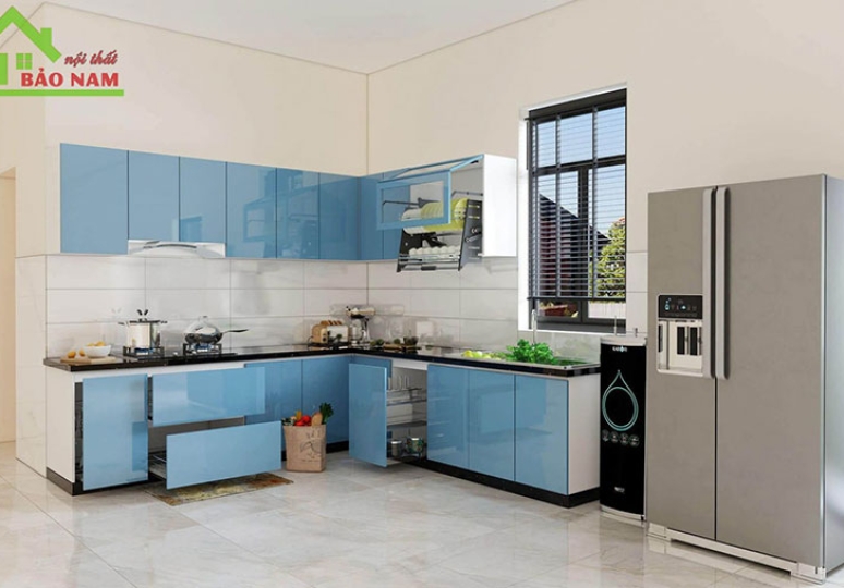 70+ Mẫu Tủ Bếp Chữ L Phổ Biến Tối Ưu Cho Không Gian Nhỏ