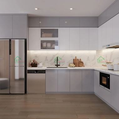 TỦ BẾP CHỮ L GIÁ RẺ TB79​​​​​​​