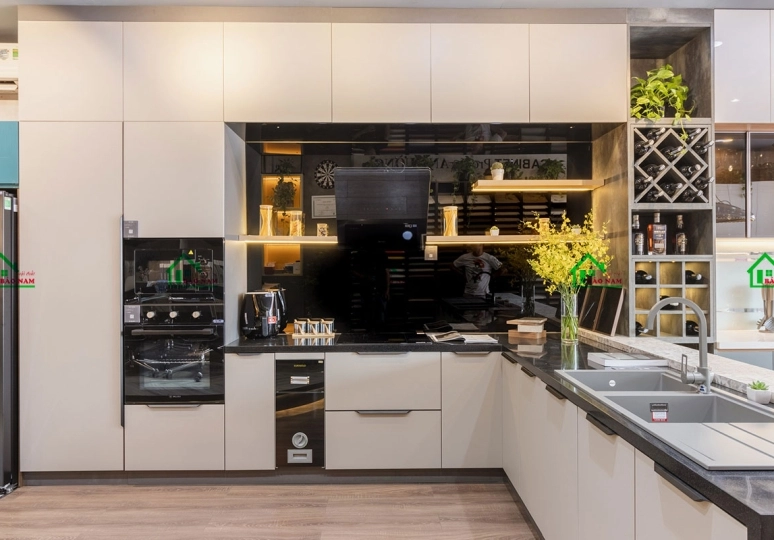                              Mẫu Tủ Bếp Gỗ Công Nghiệp Hiện Đại, Đẹp | Báo Giá Nhanh Sau 2h