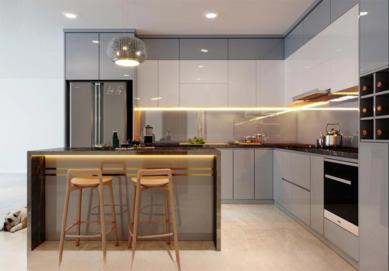                              99+ Mẫu tủ bếp đẹp hiện đại, đa năng, giá rẻ tại xưởng